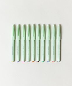 CDT Brush Sign Pens - 10-Pack, Assorted Colors