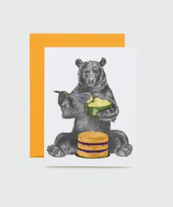 Eleanor Beauregard Black Bear - Greeting Card