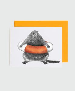 Ford Buckminster Beaver - Greeting Card