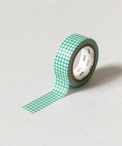 MT Washi Tape - Grid (Emerald)