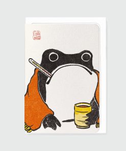 Greeting Card - Get Well Soon Frog