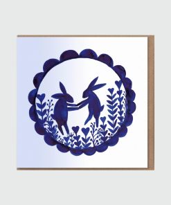 Greeting Card - Dancing Hearts