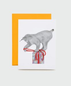 Greeting Card - Hank Wythenshawe Canadian Lynx