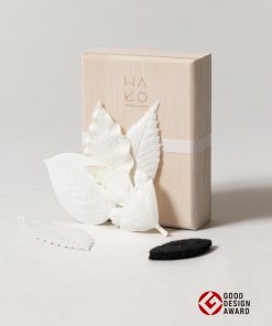 HA KO Paper Incense - Wooden Box Set of 5 With Incense Mat