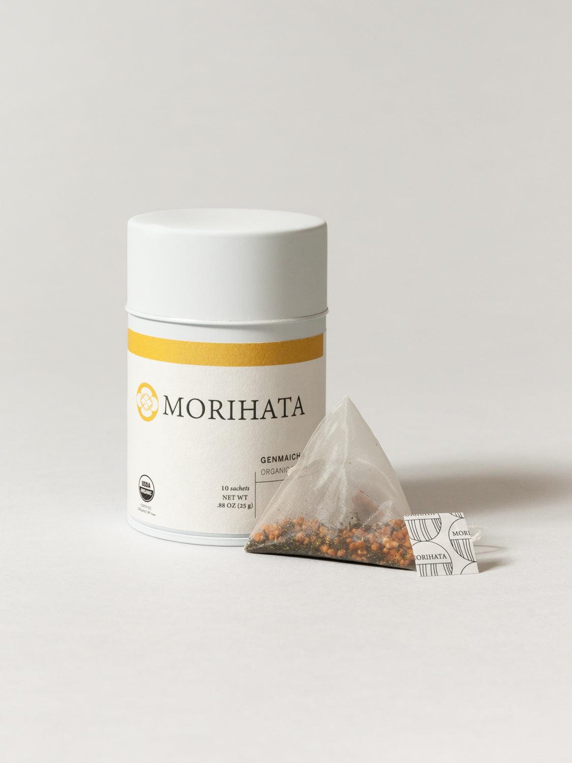 Morihata Organic Genmaicha Green Tea Bags