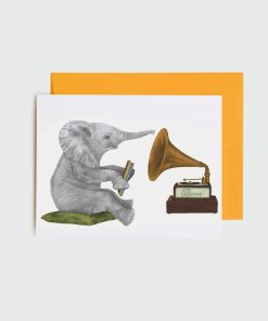 Greeting Card - Newton Chapel African Elephant