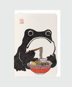 Greeting Card - Ramen Frog