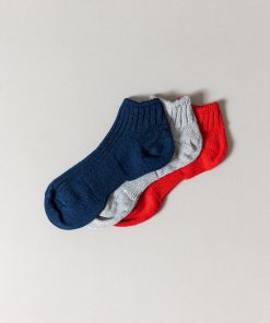 Sasawashi Ribbed Ankle Socks