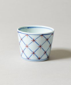 Somenishiki Choko Cup  - Four-Petal Flower