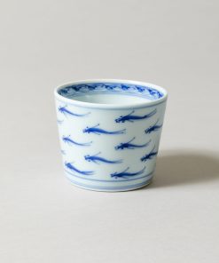 Sometsuke Choko Cup  -  Medaka Fish