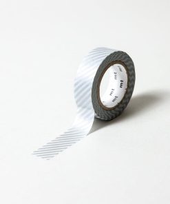 MT Washi Tape - Stripe Silver