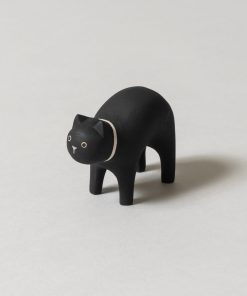 Wooden Animal - Black Cat