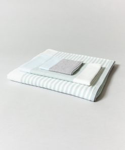 Tri-Color Chambray Towel